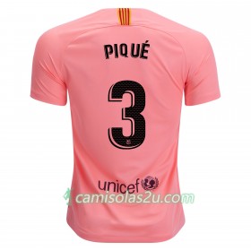 Camisolas de Futebol FC Barcelona Gerard Pique 3 Equipamento 3ª 2018/19 Manga Curta